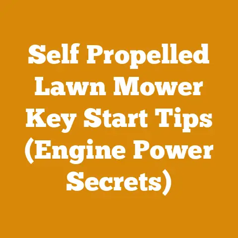 Self Propelled Lawn Mower Key Start Tips (Engine Power Secrets)