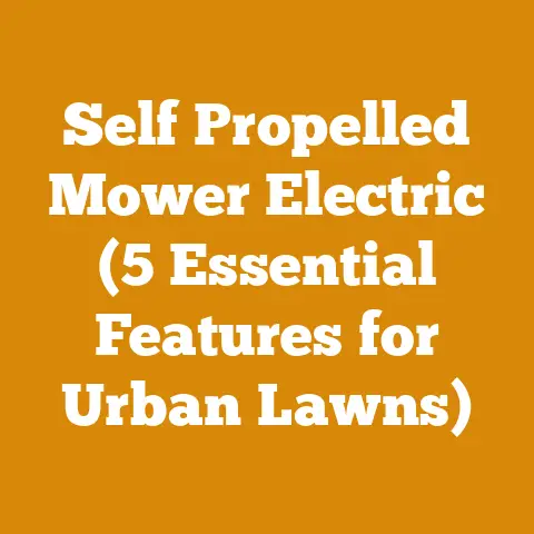 Self Propelled Mower Electric (5 Essential Features for Urban Lawns)