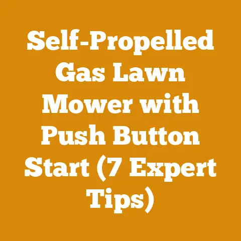 Self-Propelled Gas Lawn Mower with Push Button Start (7 Expert Tips)
