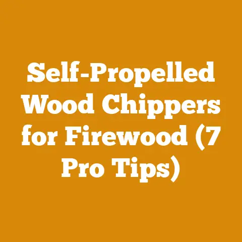 Self-Propelled Wood Chippers for Firewood (7 Pro Tips)