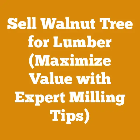 Sell Walnut Tree for Lumber (Maximize Value with Expert Milling Tips)