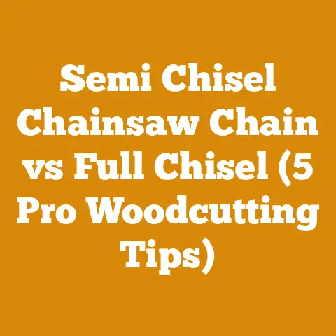Semi Chisel Chainsaw Chain vs Full Chisel (5 Pro Woodcutting Tips)