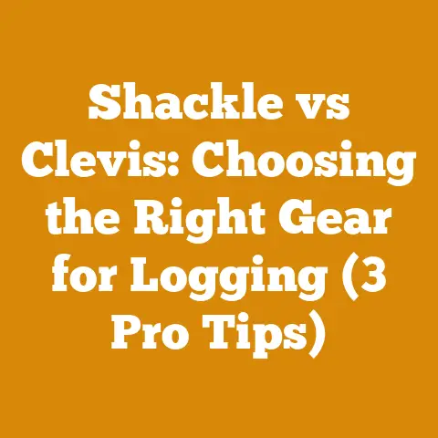 Shackle vs Clevis: Choosing the Right Gear for Logging (3 Pro Tips)