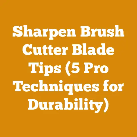 Sharpen Brush Cutter Blade Tips (5 Pro Techniques for Durability)