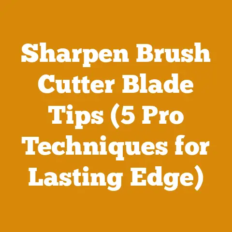 Sharpen Brush Cutter Blade Tips (5 Pro Techniques for Lasting Edge)