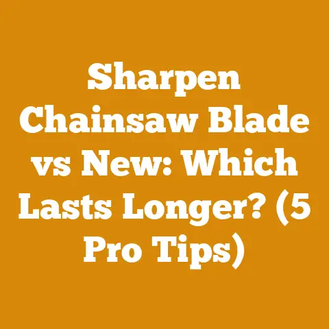 Sharpen Chainsaw Blade vs New: Which Lasts Longer? (5 Pro Tips)