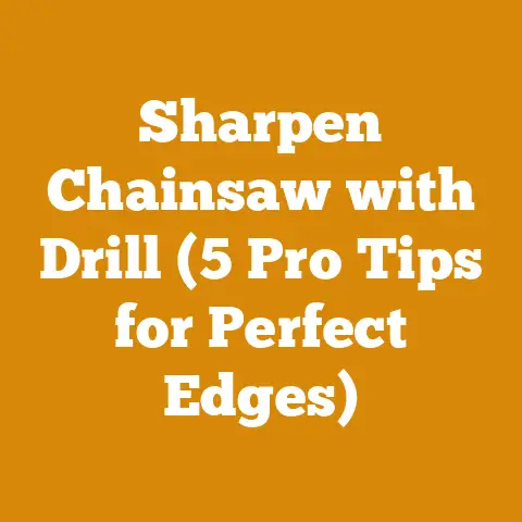 Sharpen Chainsaw with Drill (5 Pro Tips for Perfect Edges)