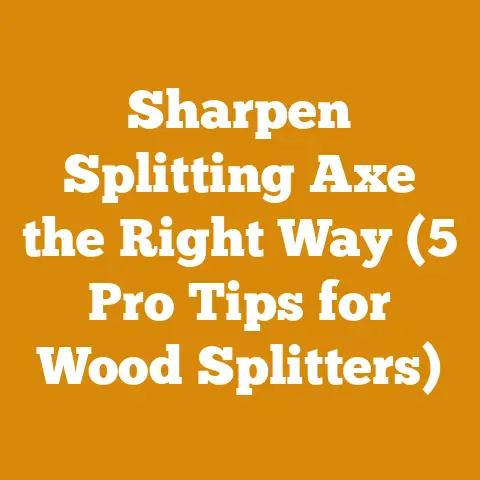Sharpen Splitting Axe the Right Way (5 Pro Tips for Wood Splitters)