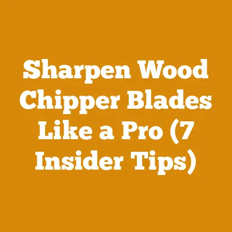Sharpen Wood Chipper Blades Like a Pro (7 Insider Tips)