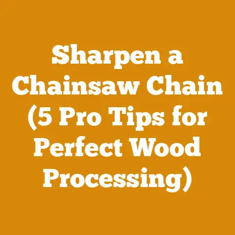 Sharpen a Chainsaw Chain (5 Pro Tips for Perfect Wood Processing)
