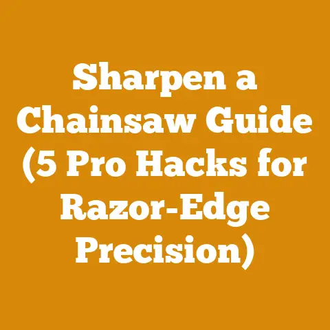 Sharpen a Chainsaw Guide (5 Pro Hacks for Razor-Edge Precision)