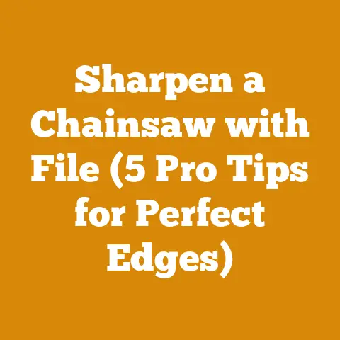 Sharpen a Chainsaw with File (5 Pro Tips for Perfect Edges)
