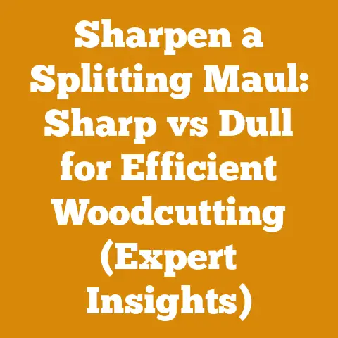 Sharpen a Splitting Maul: Sharp vs Dull for Efficient Woodcutting (Expert Insights)