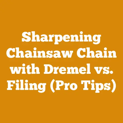 Sharpening Chainsaw Chain with Dremel vs. Filing (Pro Tips)