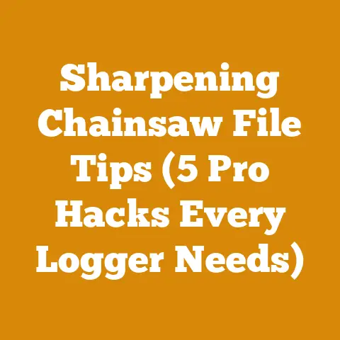 Sharpening Chainsaw File Tips (5 Pro Hacks Every Logger Needs)