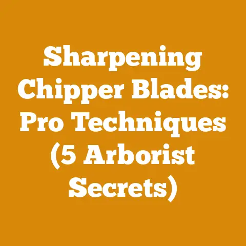 Sharpening Chipper Blades: Pro Techniques (5 Arborist Secrets)