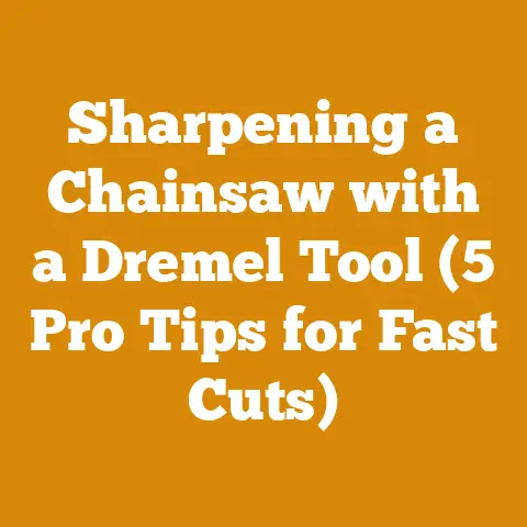 Sharpening a Chainsaw with a Dremel Tool (5 Pro Tips for Fast Cuts)