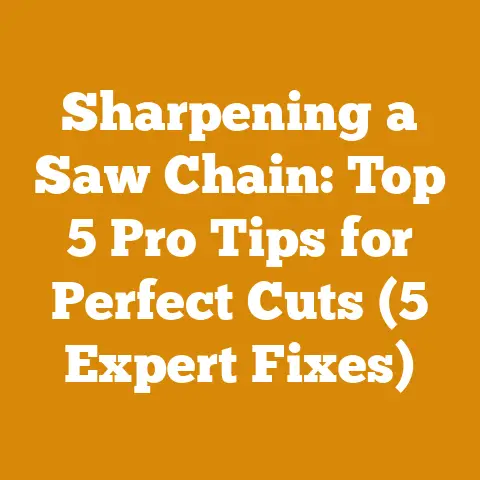 Sharpening a Saw Chain: Top 5 Pro Tips for Perfect Cuts (5 Expert Fixes)