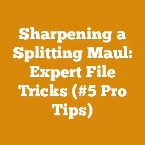 Sharpening a Splitting Maul: Expert File Tricks (#5 Pro Tips)