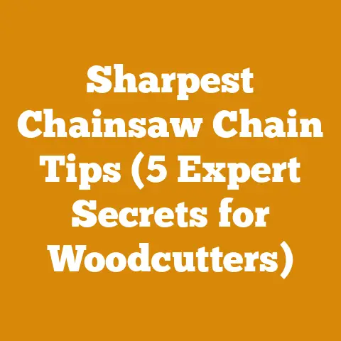 Sharpest Chainsaw Chain Tips (5 Expert Secrets for Woodcutters)
