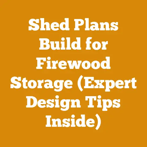 Shed Plans Build for Firewood Storage (Expert Design Tips Inside)