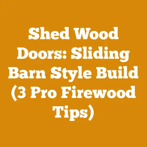 Shed Wood Doors: Sliding Barn Style Build (3 Pro Firewood Tips)
