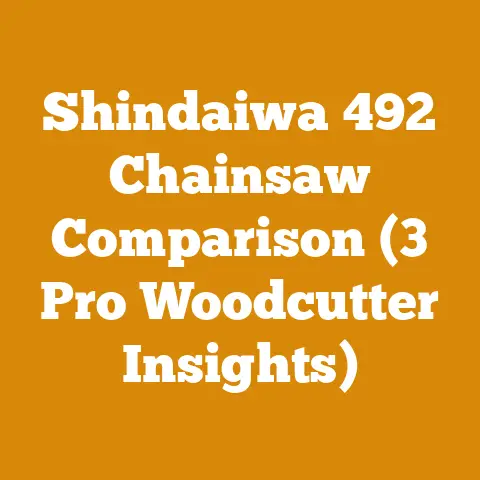 Shindaiwa 492 Chainsaw Comparison (3 Pro Woodcutter Insights)