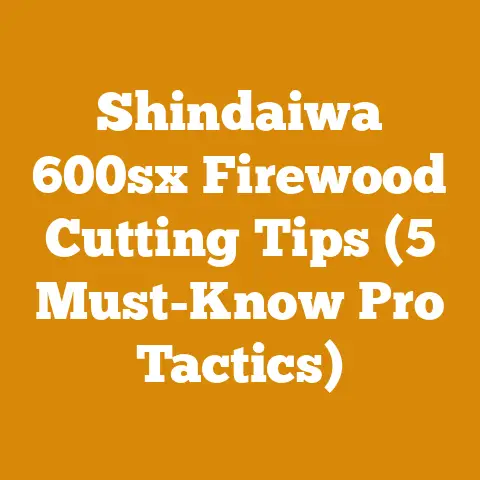Shindaiwa 600sx Firewood Cutting Tips (5 Must-Know Pro Tactics)