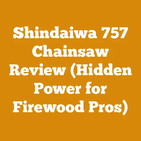 Shindaiwa 757 Chainsaw Review (Hidden Power for Firewood Pros)