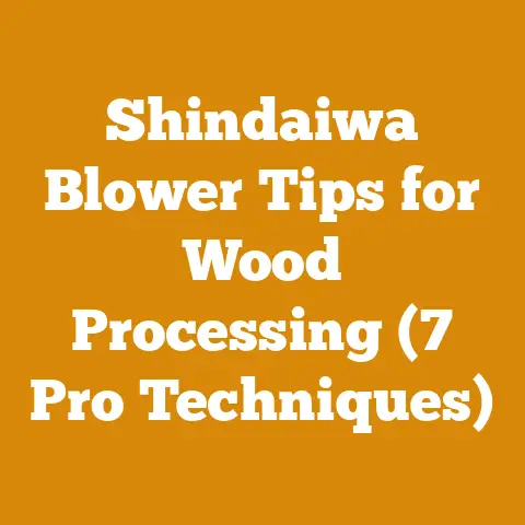 Shindaiwa Blower Tips for Wood Processing (7 Pro Techniques)