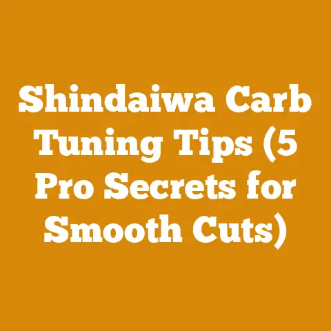 Shindaiwa Carb Tuning Tips (5 Pro Secrets for Smooth Cuts)