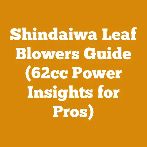 Shindaiwa Leaf Blowers Guide (62cc Power Insights for Pros)