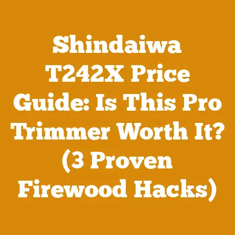 Shindaiwa T242X Price Guide: Is This Pro Trimmer Worth It? (3 Proven Firewood Hacks)