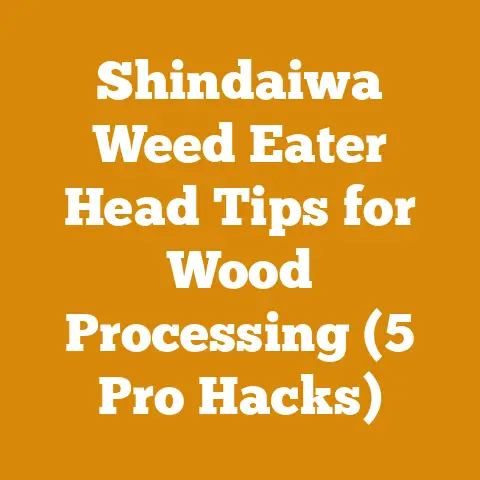 Shindaiwa Weed Eater Head Tips for Wood Processing (5 Pro Hacks)