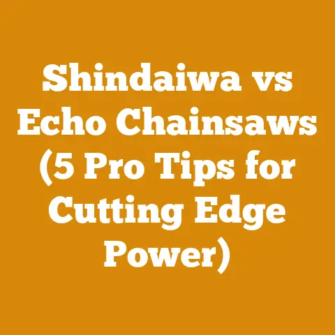 Shindaiwa vs Echo Chainsaws (5 Pro Tips for Cutting Edge Power)