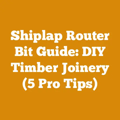 Shiplap Router Bit Guide: DIY Timber Joinery (5 Pro Tips)