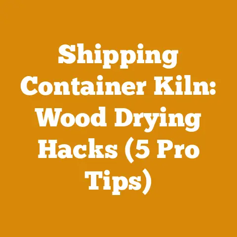 Shipping Container Kiln: Wood Drying Hacks (5 Pro Tips)