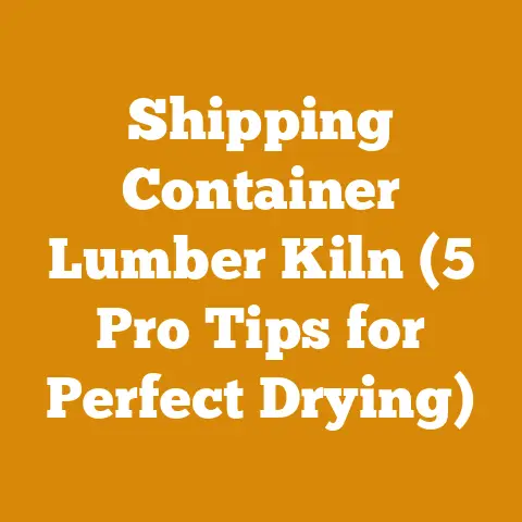 Shipping Container Lumber Kiln (5 Pro Tips for Perfect Drying)