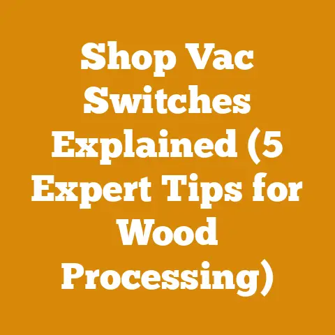 Shop Vac Switches Explained (5 Expert Tips for Wood Processing)
