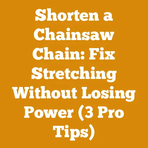Shorten a Chainsaw Chain: Fix Stretching Without Losing Power (3 Pro Tips)