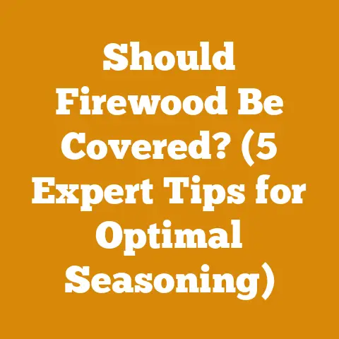 Should Firewood Be Covered? (5 Expert Tips for Optimal Seasoning)