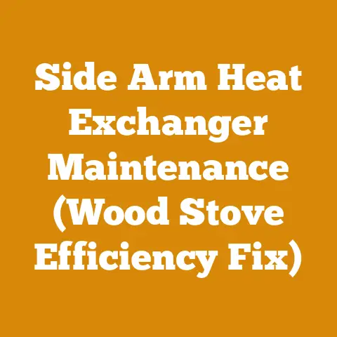 Side Arm Heat Exchanger Maintenance (Wood Stove Efficiency Fix)
