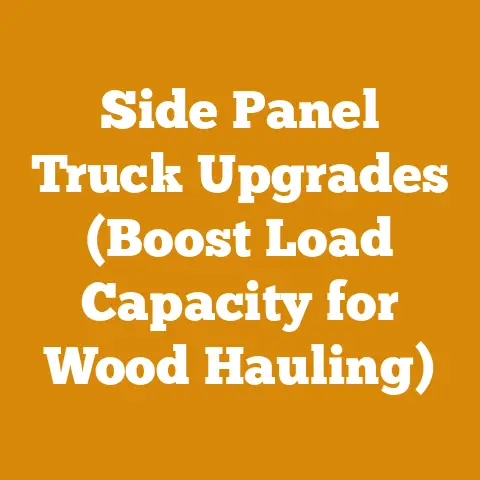 Side Panel Truck Upgrades (Boost Load Capacity for Wood Hauling)