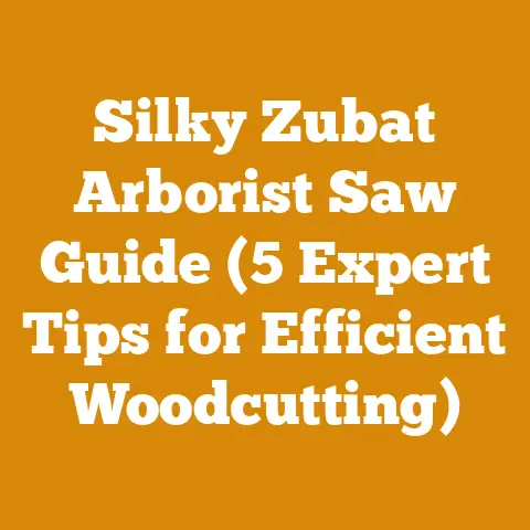 Silky Zubat Arborist Saw Guide (5 Expert Tips for Efficient Woodcutting)