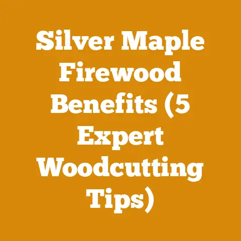 Silver Maple Firewood Benefits (5 Expert Woodcutting Tips)