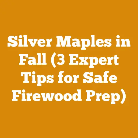 Silver Maples in Fall (3 Expert Tips for Safe Firewood Prep)