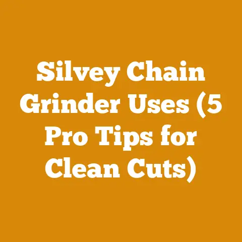 Silvey Chain Grinder Uses (5 Pro Tips for Clean Cuts)