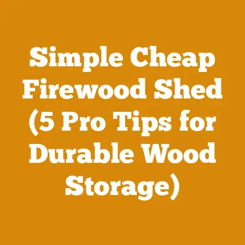 Simple Cheap Firewood Shed (5 Pro Tips for Durable Wood Storage)
