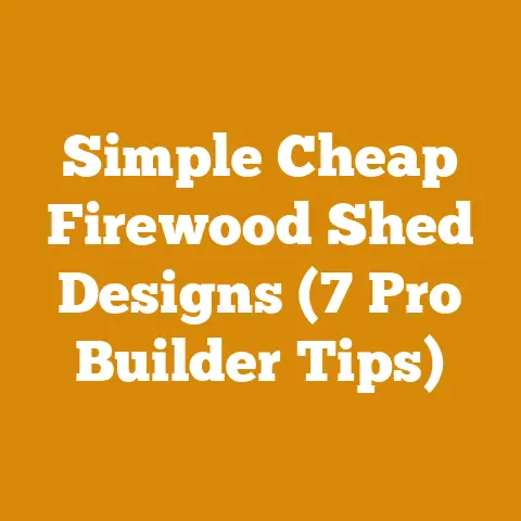 Simple Cheap Firewood Shed Designs (7 Pro Builder Tips)