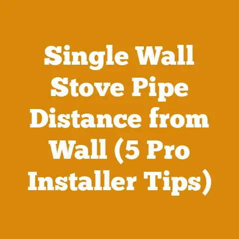 Single Wall Stove Pipe Distance from Wall (5 Pro Installer Tips)